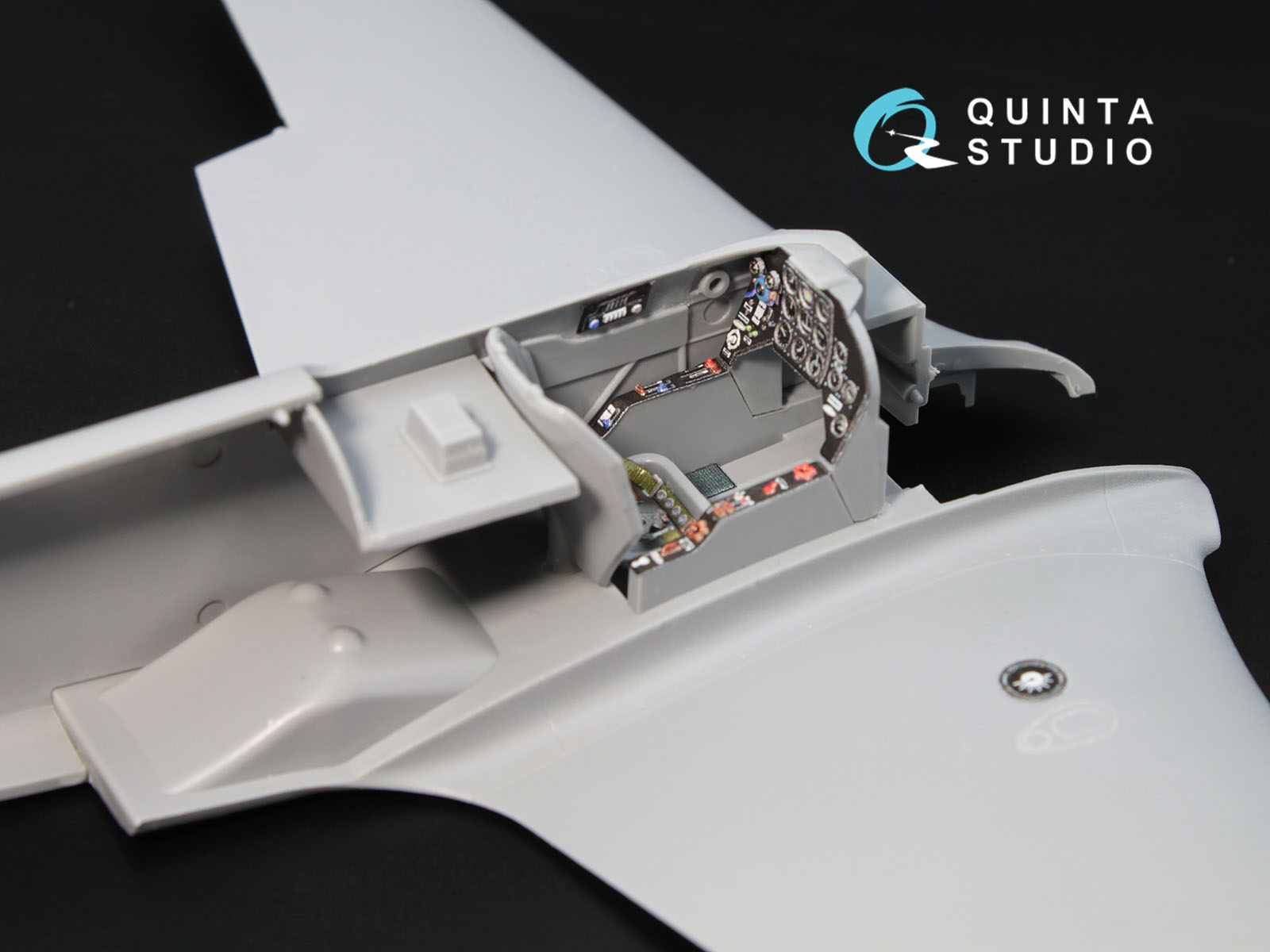 QD48001 3D Декаль интерьера кабины Як-3 (для модели Звезда 4814)