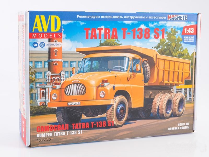 1588AVD Самосвал Tatra-138-S1 AVD Models