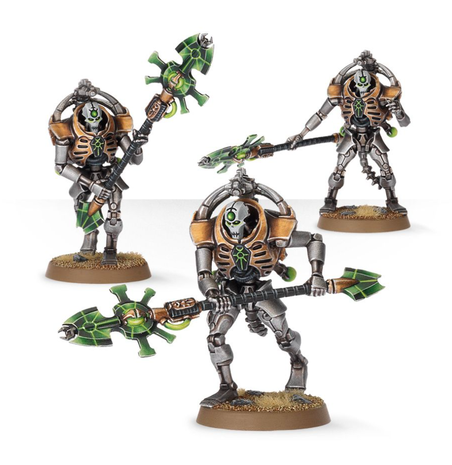 49-07GW Набор Некроны: Преторианцы Триархов (Necron Triarch Praetorians)