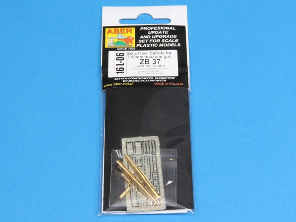 ABR-16-L-06  Дополнения для  Set of two barrels ZB 37 for Panzer 38(t) для Panda / универсальный набор 1/16