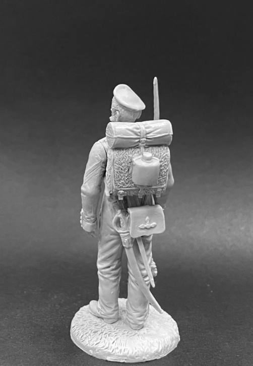 CHM-54260 Рядовой гренадерских полков и рот (2 варианта голов, 2 варианта рук), Россия 1846-56 гг. смола Chronos Miniatures