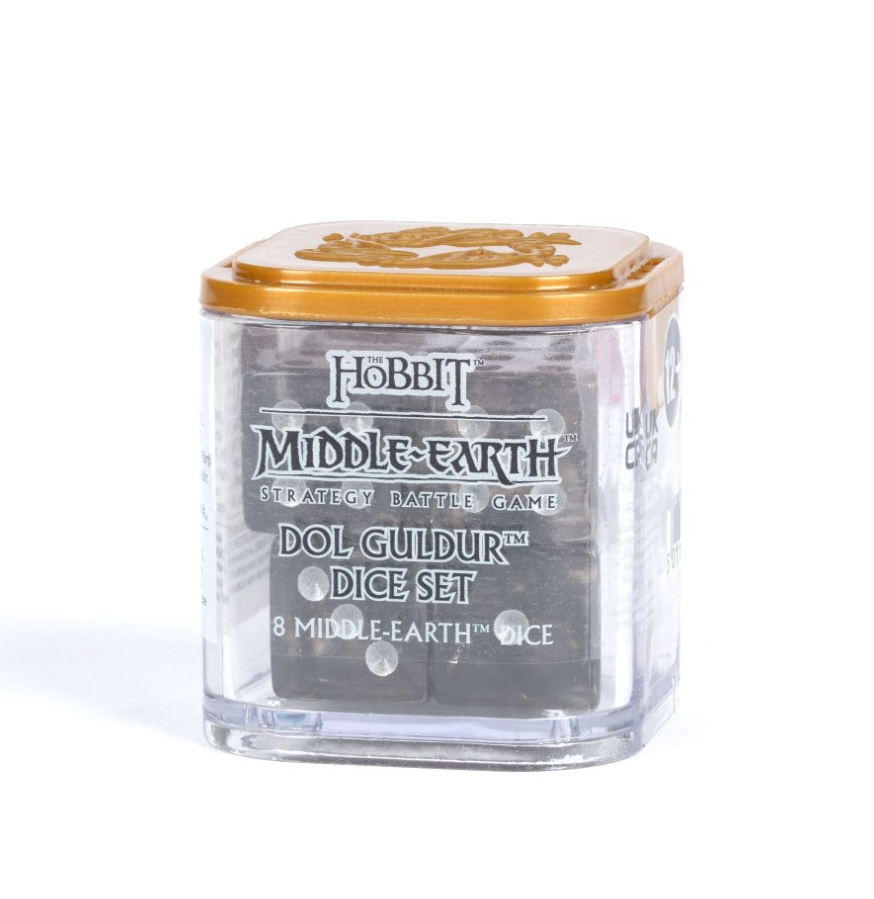 30-53GW Набор кубиков Властелин Колец. Темные Силы Дол Гулдура (Dark Powers of Dol Guldur Dice Set)