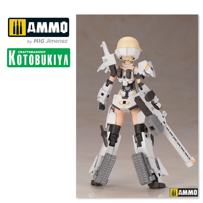 KTOFG032 Коллекционая сборная модель  FAGPM Kit Gourai-Kai White Ver. 14 cm KOTOBUKIYA