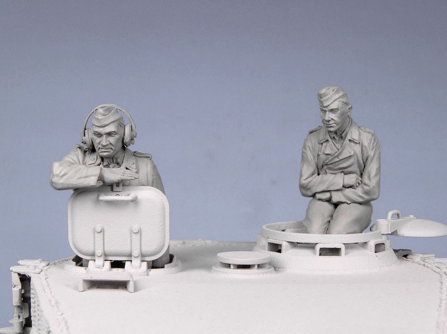 Т-35008 Немецкие танкисты СС II, лето 1940-45 гг (2) Tank