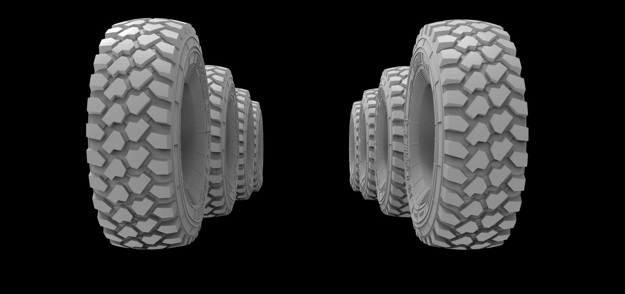 AM3574 Высокодетализированные колеса под нагрузкой + запасное колесо для Панцирь С-1, 1/35