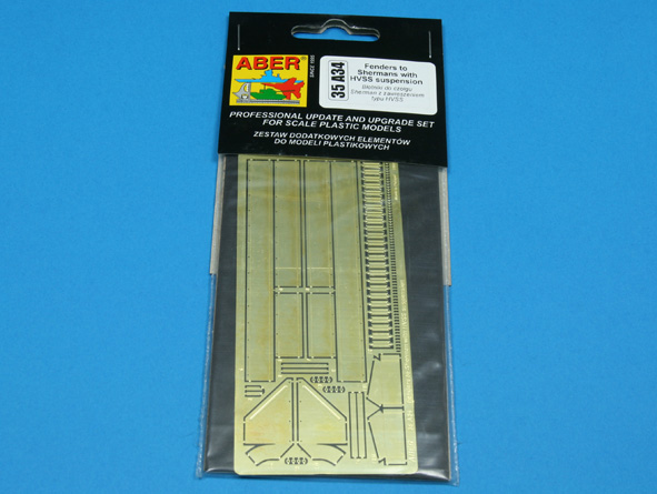ABR-35-A34  Дополнения для  Fenders for Shermans with HVSS suspension для  1/35