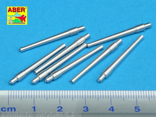 ABR-1:350-L-31  Дополнения для  Set of 8 pcs 381mm (15in) L42 Mk.I short barrels for Hood, Repulse, Queen Elisabeth, Vanguard для  1/350