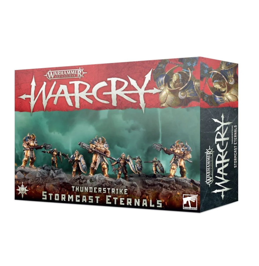111-82 Набор Варкрай. Громовой Удар Грозорожденных Вечных (Warcry: Thunderstrike Stormcast Eternals)