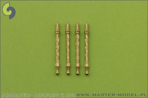 AM-72-031 Дополнение для моделей British Mk 2 Browning .303 caliber (7,7mm) with flash hider (4pcs)