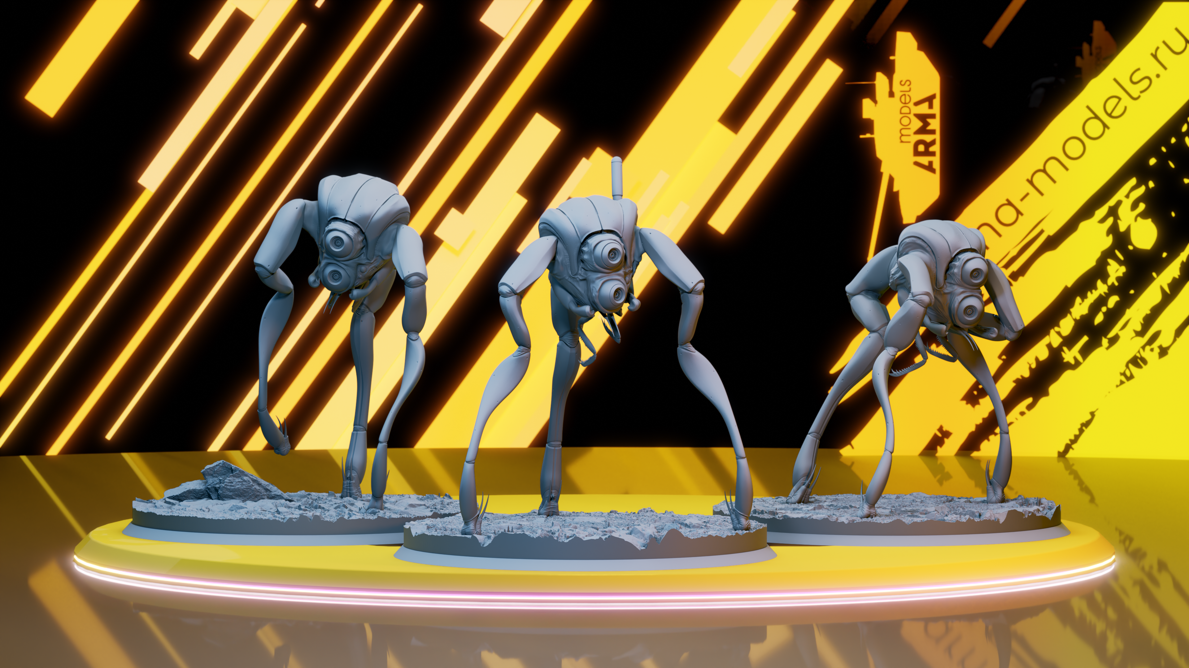 AM35929 Охотники из вселенной Half Life 3 шт Arma Models