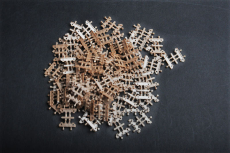 02055P Strv103 Early Workable Track links for *Swedish Strv 103B