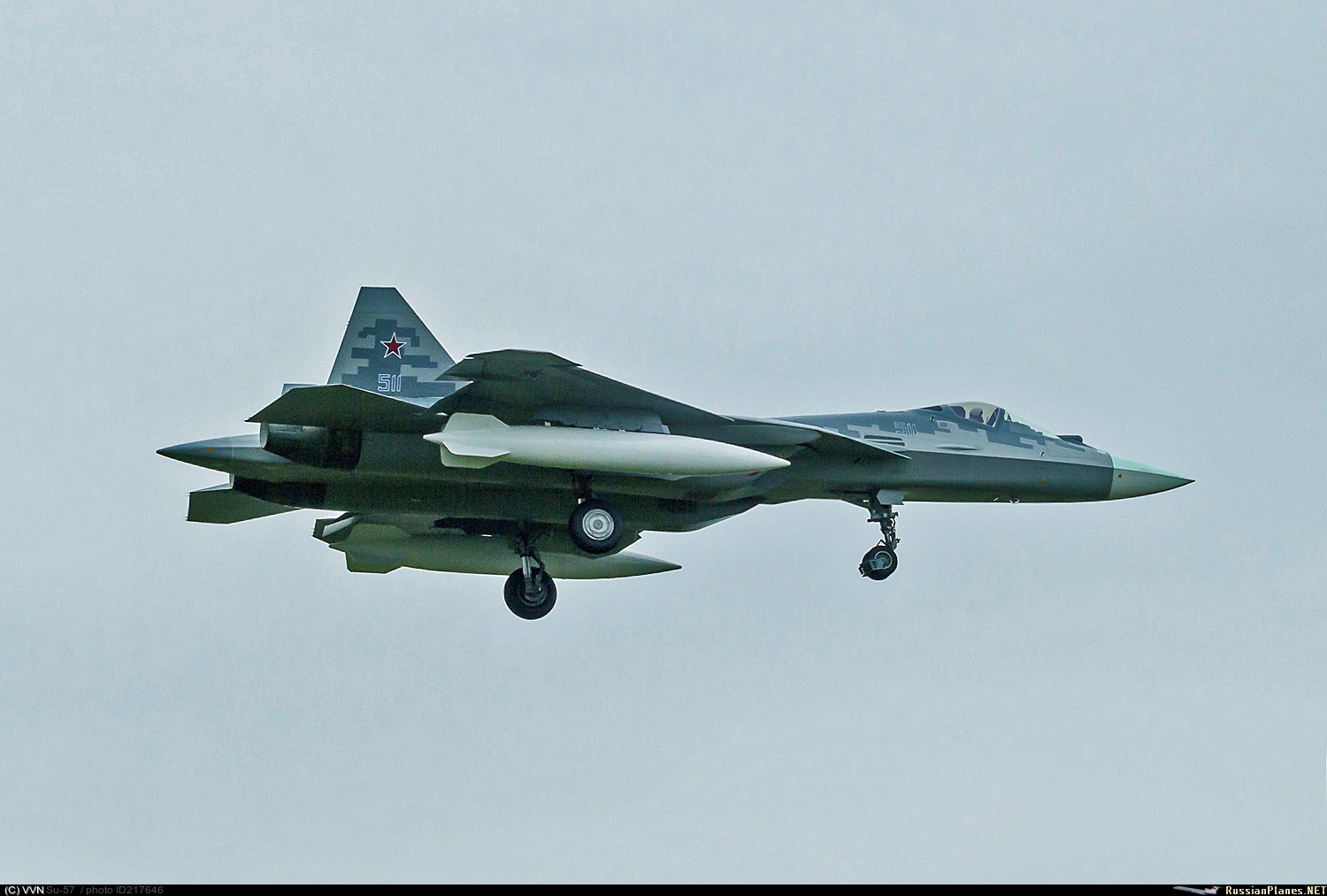 AM48118 Маска окрасочная Су-57 для нанесения камуфляжа «Пиксель» 1/48 