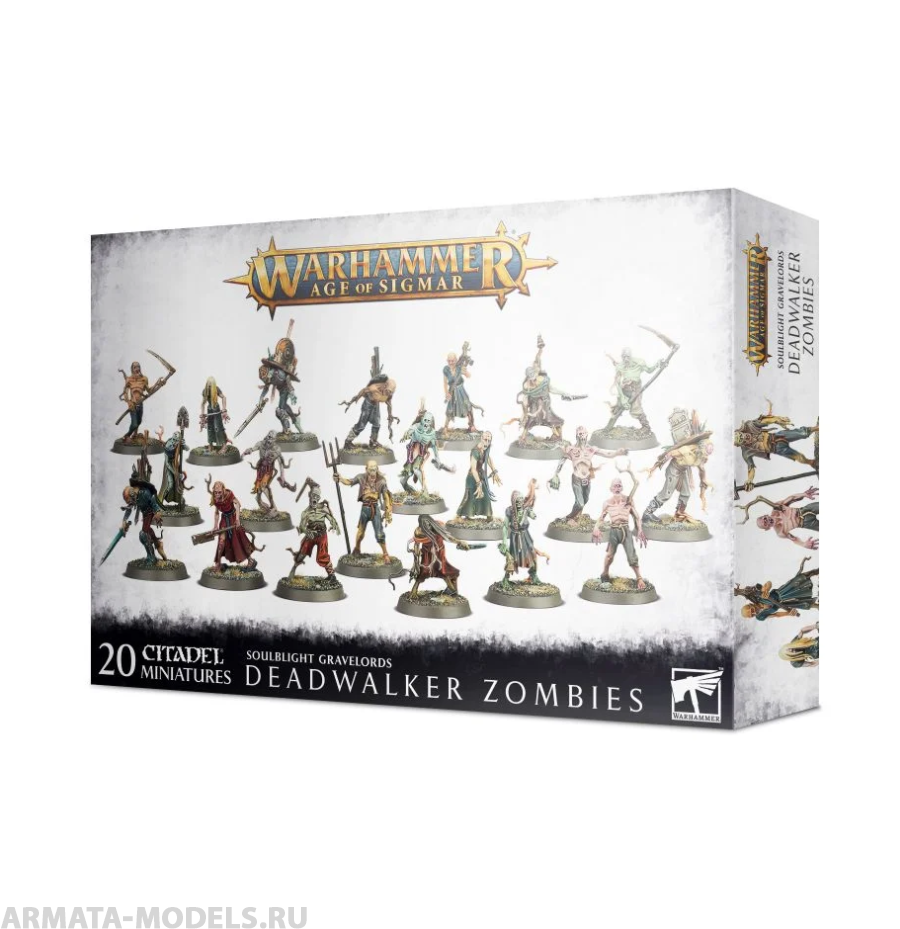 91-07GW Набор Бездушные Повелители Могил. Зомби-Ходоки (Deadwalker Zombies)