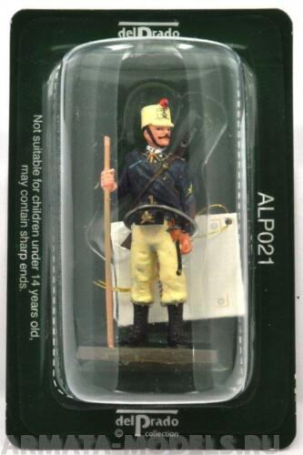 ALP021 Фигура Artigliere da Montagna 1887, 1/32 Del Prado Del Prado