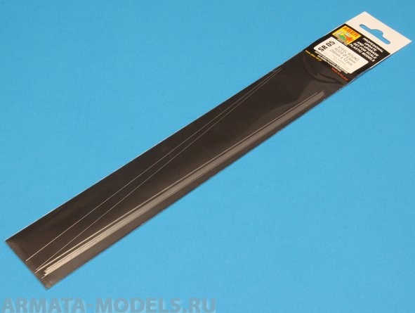ABR-SR-05  Дополнения для  Steel  round rods ? 0,5mm length 250mm x12 pcs. для