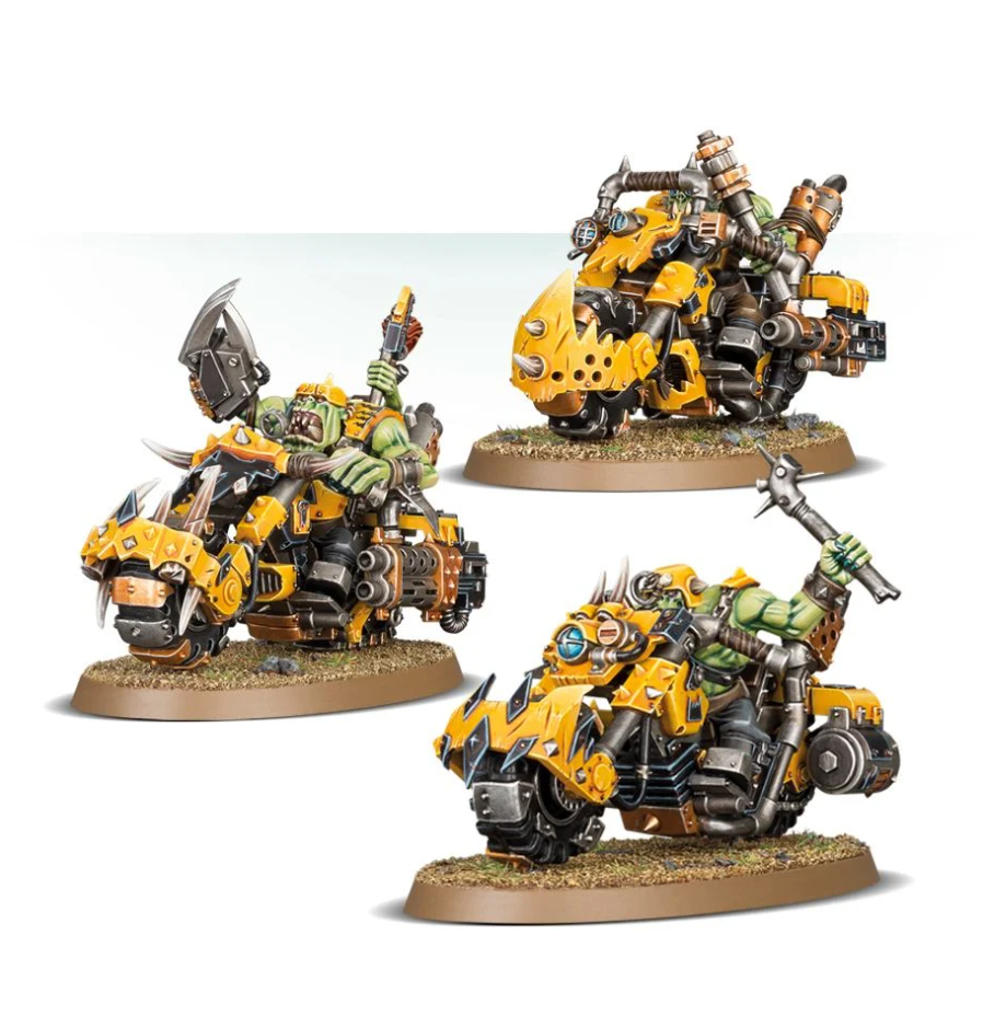 50-07 Набор Орки: Банда Боевых Байкеров (Ork Warbiker Mob) (2021)