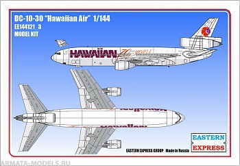 ЕЕ144121_3 Авиалайнер DC-10-30 Hawaiian Air