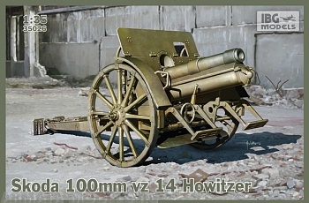 IBG35026 Пушка Skoda 100mm vz 14 Howitzer