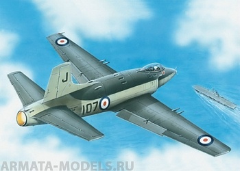 ЕЕ72276 Supermarine Attacer палубный истребитель
