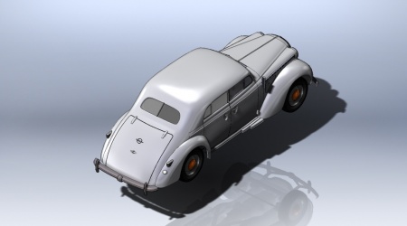 35472 Admiral Седан, Германский легковой автомобиль II МВ ICM