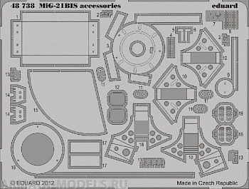 48738ED MiG-21BIS accessories