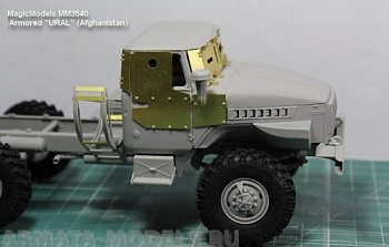 MM3540MAG  Бронированный Урал (Афганистан). Комплект включает фототравленные детали и болты компании MasterClub 1/35