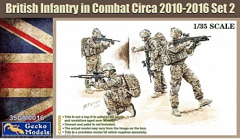 35GM0016 Современная английская пехота UK Infantry In Combat 2010/2012 Set 2