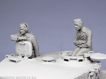 Т-35008 Немецкие танкисты СС II, лето 1940-45 гг (2)