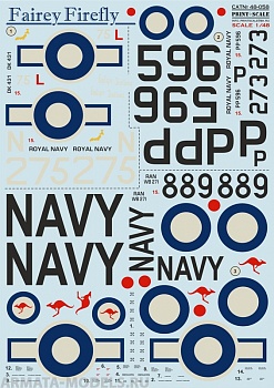 PS48-058 Декаль  Fairy Firefly