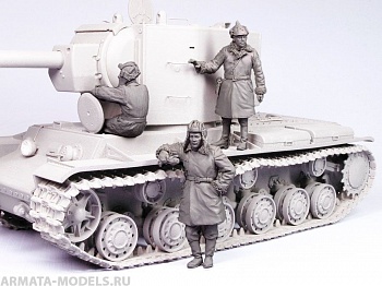 Т-35095 Советские танкисты КВ-2 (зима 1939-44 гг) (3)
