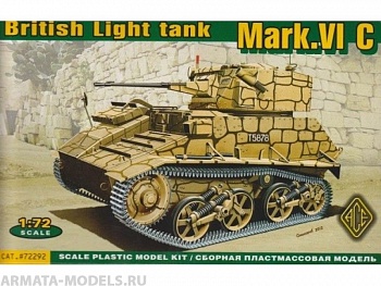 ACE72292 Британский легкий танк Mark VI С