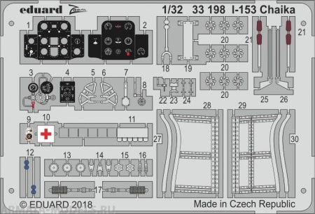 33198ED I-153 Chaika ICM
