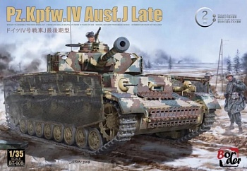 BT008 Немецкий средний танк  Pz.Kpfw.IV Ausf. J Late 2 in 1