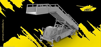 AM14441 Самоходный пассажирский трап поднятый ТТА-С