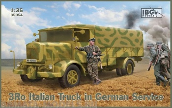 IBG35054 Итальянский грузовик  3Ro Italian Truck in German Service