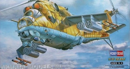87220 Вертолет M-24V Hind-E Hobby Boss