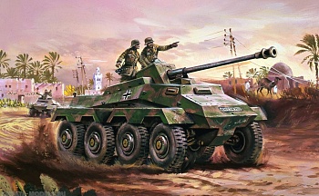 A01311V Сборная модель автомобиля SDKFz.234 Armoured Car
