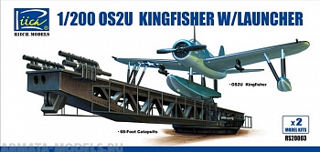 RS20003 Гидроплан OS2U-3 Kingfisher с катапультой