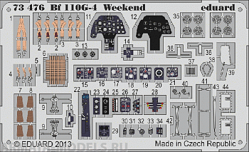 73476ED  Bf 110G-4 Weekend (for Eduard kit) 1/72