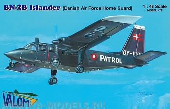 48013 Самолет Britten-Norman BN-2B Islander (Danish Air Force Home Guard)