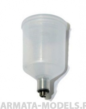 1581 Емкость с крышкой,  20 мл,резьба, пластик