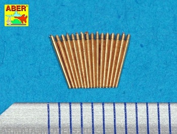 ABR-1:400-L-03  Дополнения для  Set of 16 pcs 37mm barrels SK C/30 для  1/400
