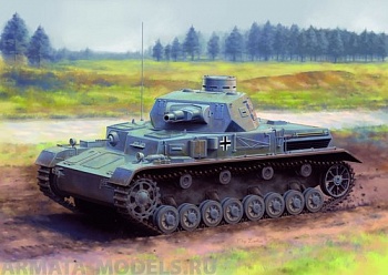 6816Д 1/35 Танк Pz.Kpfw.IV Ausf.A mit Zusatzpanzer