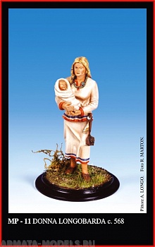 FRIUL-MP-11 Женщина с ребенком, Лангобардия 568 г.
