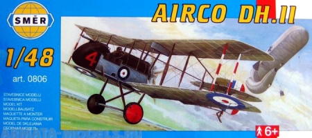 0806SM Самолёт  Airco DH. II (1:48) Smer
