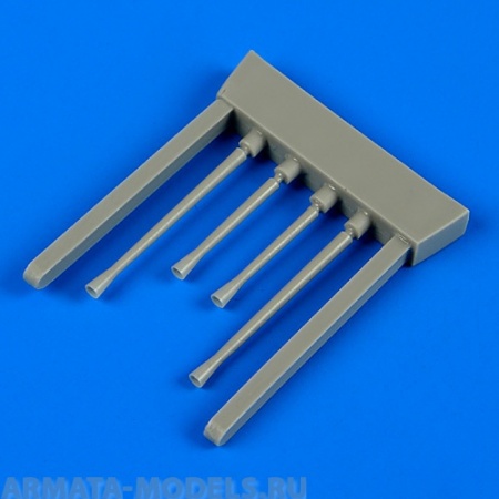 QB32157  J2M3 Raiden Gun Barrels 1/32