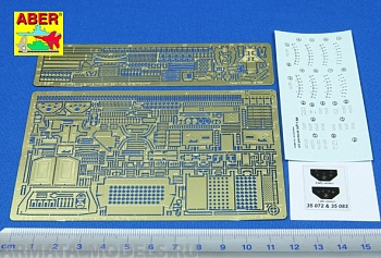 ABR-35-072  Дополнения для  Armoured light car M 8 для Tamiya, Italeri 1/35