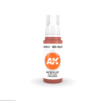 AK11090 Краска акриловая Vermillion 17ml
