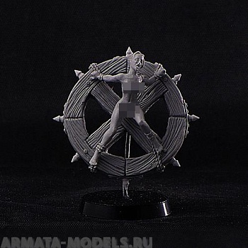 BV-wheel-nude Игровая миниатюра  girl on wheel nude девушка на колесе обнаженная
