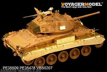 PE35509 Набор фототравления для WWII British Army M24 Chaffee Light Tank basic(For Bronco 35068)